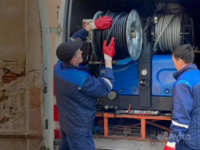 Устранение засора канализации DN 350-450 мм (доп.)